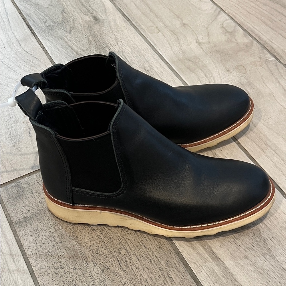 Red Wing Shoes Black Leather Boots